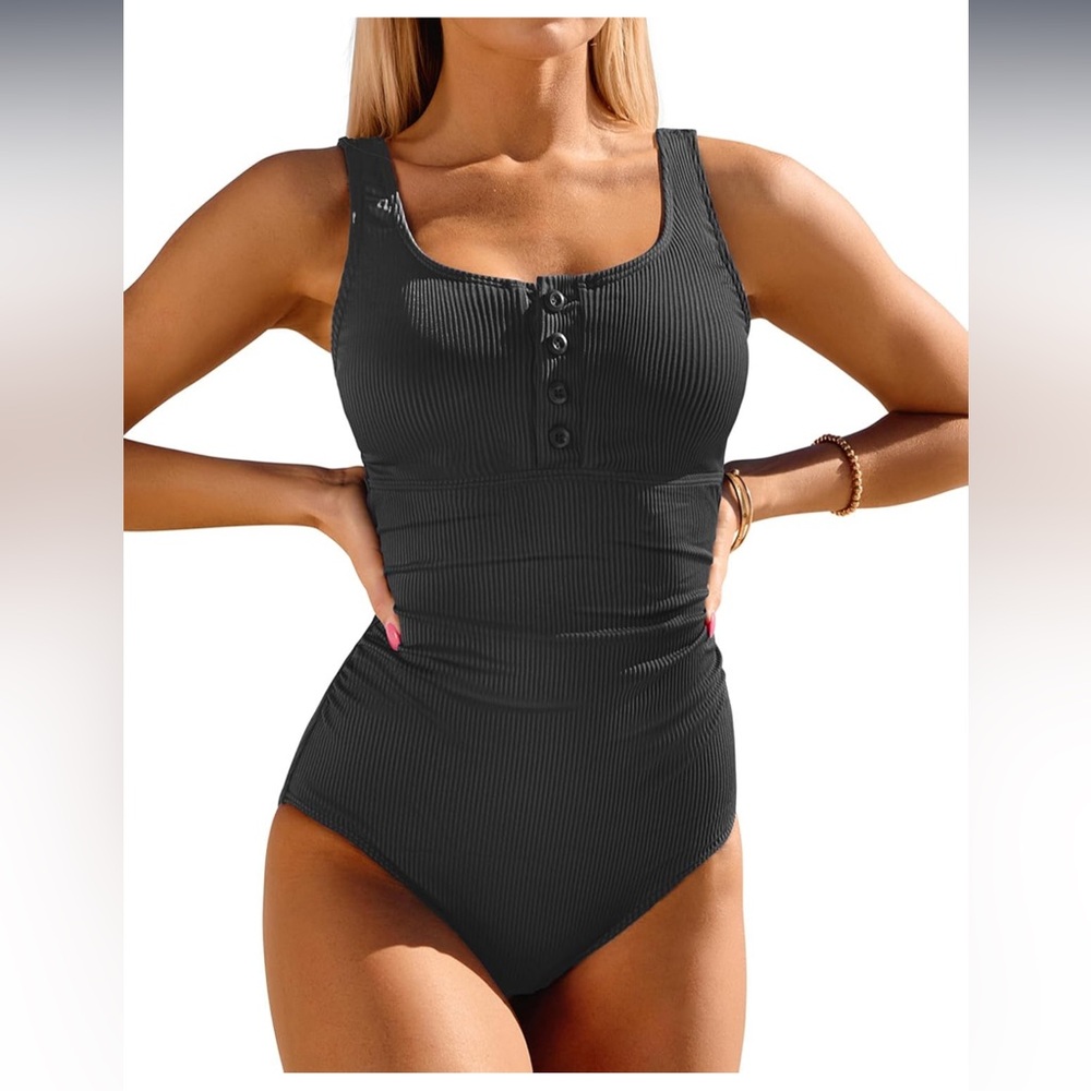 Daci Ribbed One Piece Swimsuit